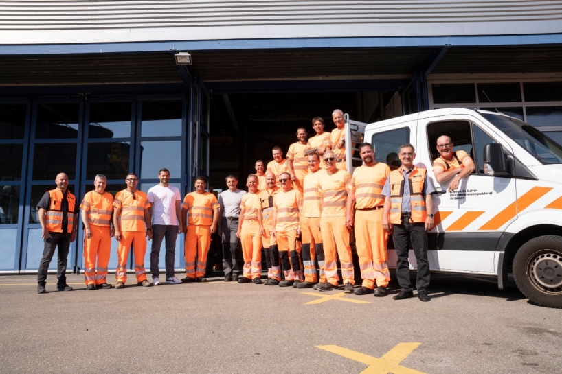 Team Strassenkreisinspektorat St.Gallen
